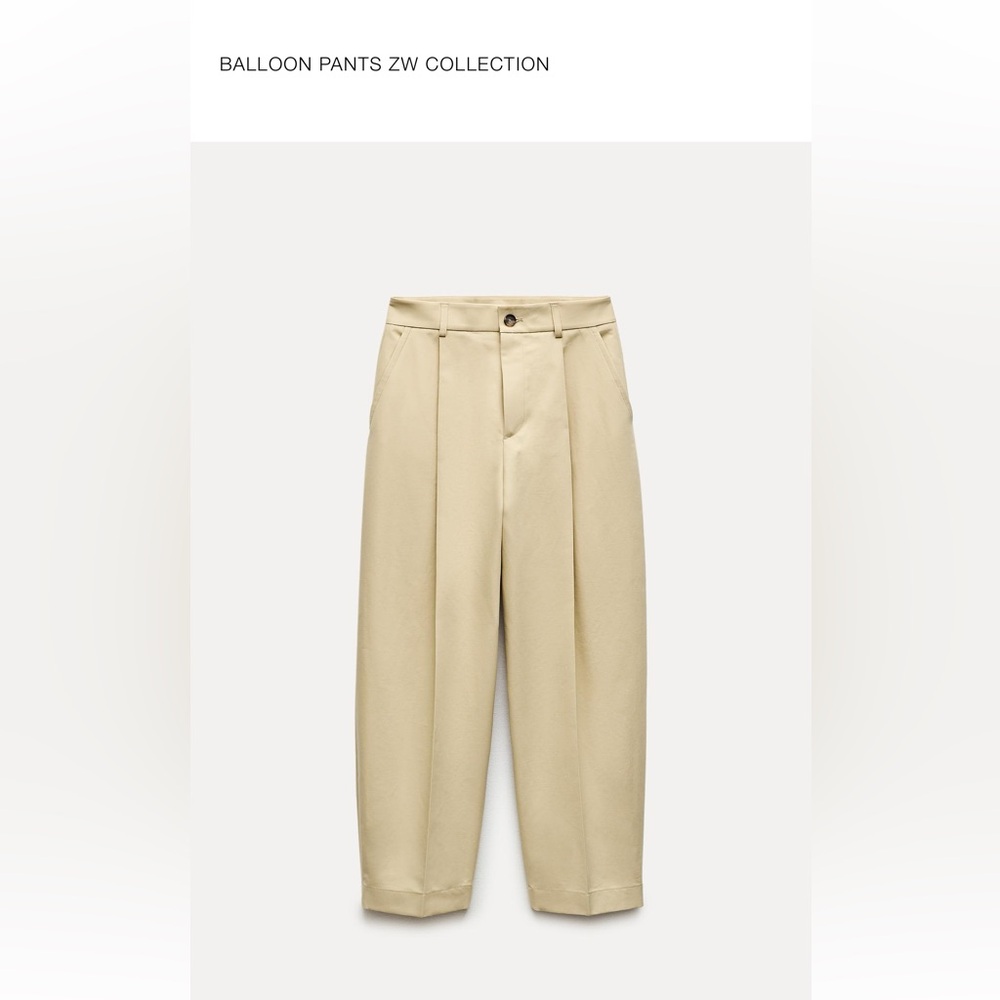 Zara balloon pants